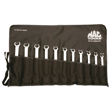 正規輸入品] MAC TOOLS（マックツールズ） 11Pc. 6Pt. メトリック フレアナットレンチセット | SFBM116KR | ツールセット  | 六輪生活 - 車とバイクの工具・洗車用品を販売