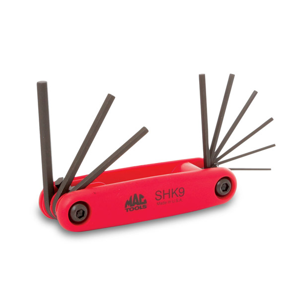 正規輸入品] MAC TOOLS（マックツールズ） 9Pc. 折りたたみ式