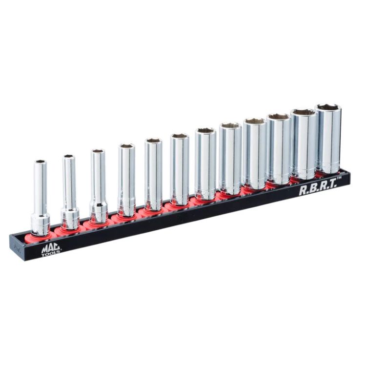 正規輸入品] マックツールズ 12Pc. 1/4インチドライブ ディープタイプ 