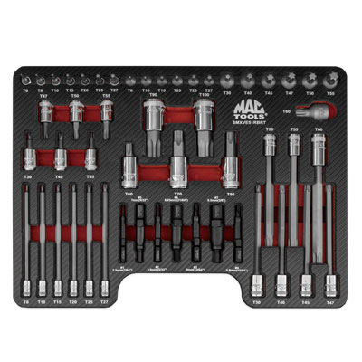 正規輸入品] マックツールズ 51Pc.アドバンスドトルクマスター＆エクス