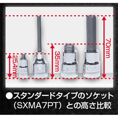 正規輸入品] MAC TOOLS（マックツールズ） スタッビーヘックス 