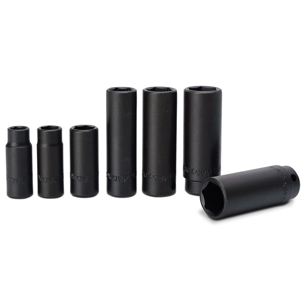 MACTOOLS 3/8ドライブ　メトリックディープインパクトソケットセット 正規輸入品] MAC TOOLS（マックツールズ） 7Pc. 3/8