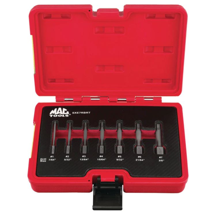 MAC TOOLS マック ツールズ  RBRT™エクストラクターセット |（欠品有り） SXE7RBRTFOR レッド MAC TOOLS マック ツールズ RBRT™エクストラクターセット |（欠品有り