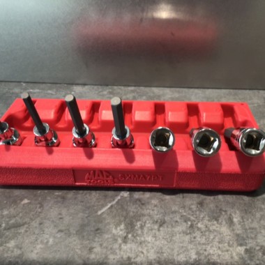 【中古】マックツールズ MACTOOLS SXMA7PT ドライブメトリックヘックスドライバーセット ソケット 正規輸入品] MAC TOOLS（マックツールズ） 7Pc. 3/8