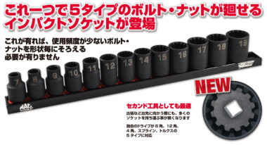 正規輸入品] マックツールズ 12Pc. 3/8