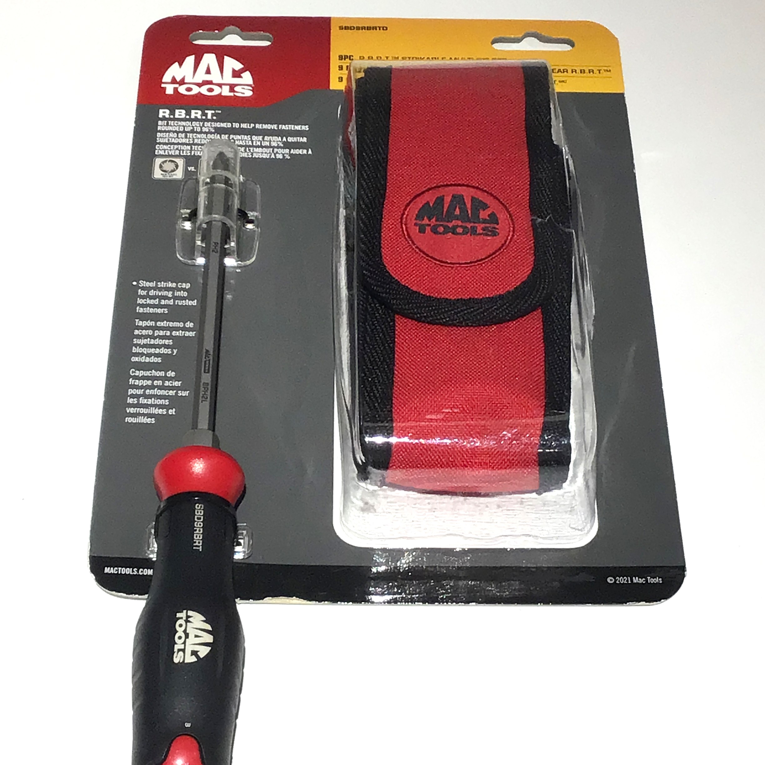 [正規輸入品] マックツールズ 9PC RBRT MULTI-BIT SET(OUTLET) | SBD9RBRTD MACTOOLS ...